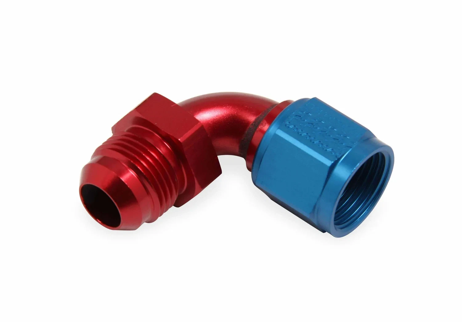 Earls 90 Degree -6 AN Male to -6 AN Female Swivel - 920506ERL